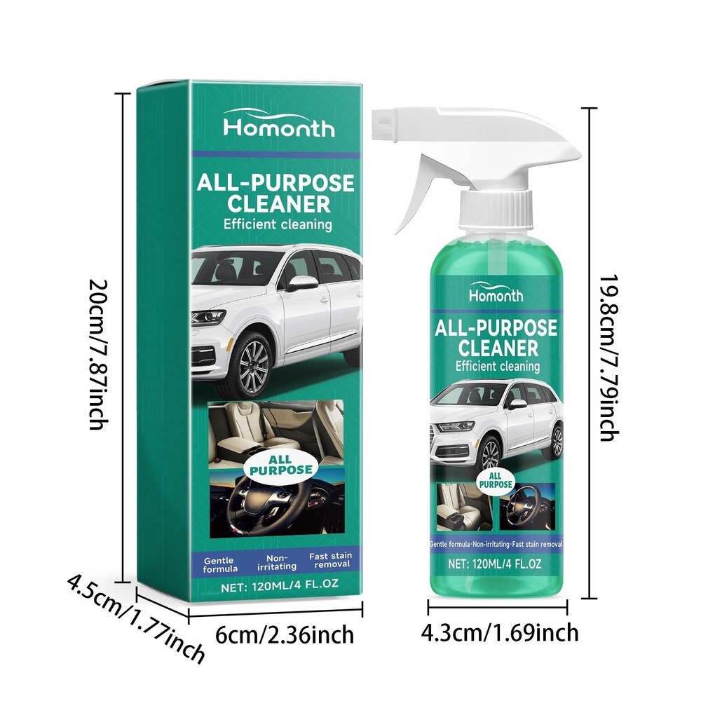 Homonth car interior foam cleaner