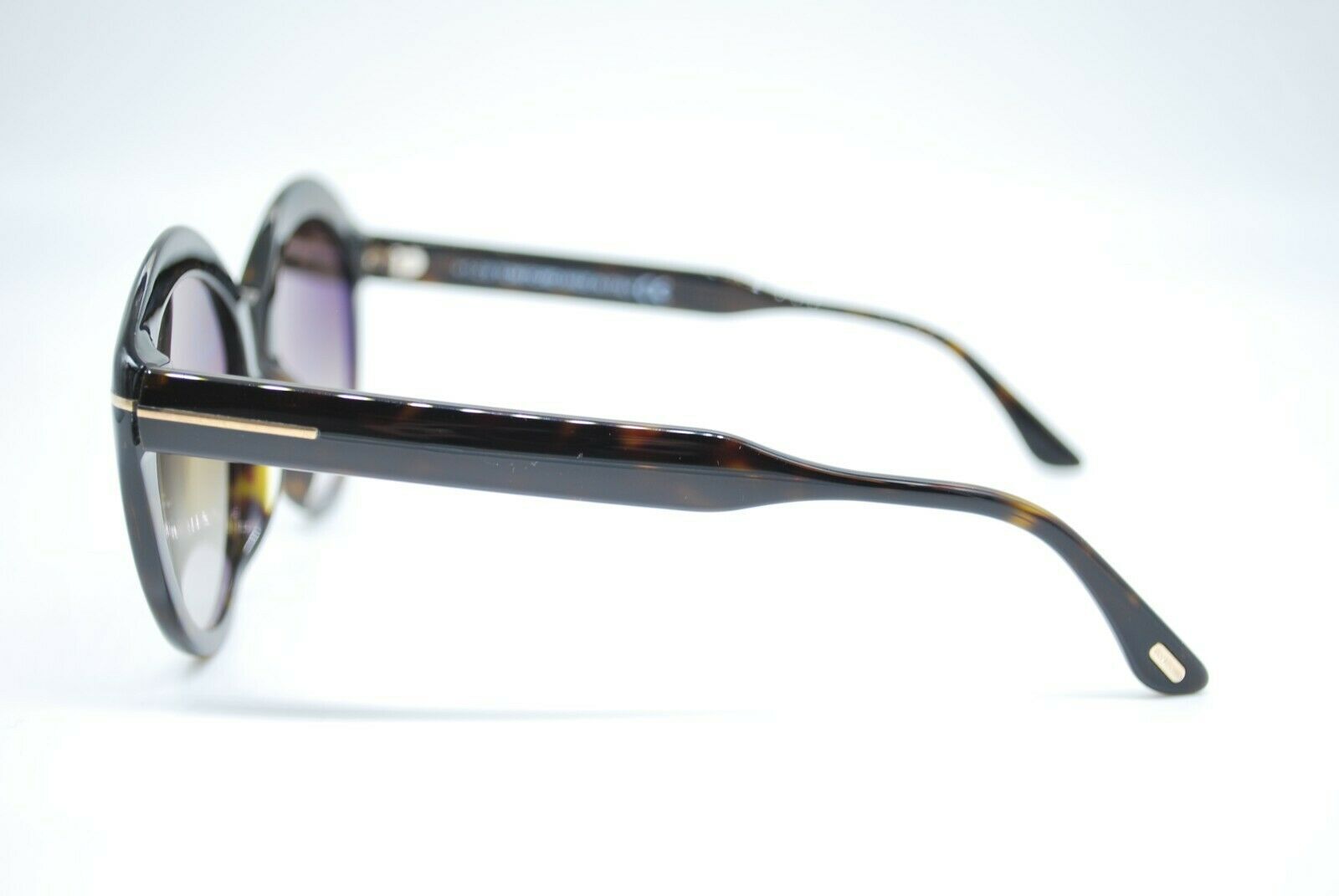 NEW TOM FORD TF 763-F 52K HAVANA BROWN GRADIENT AUTHENTIC SUNGLASSES 57-18