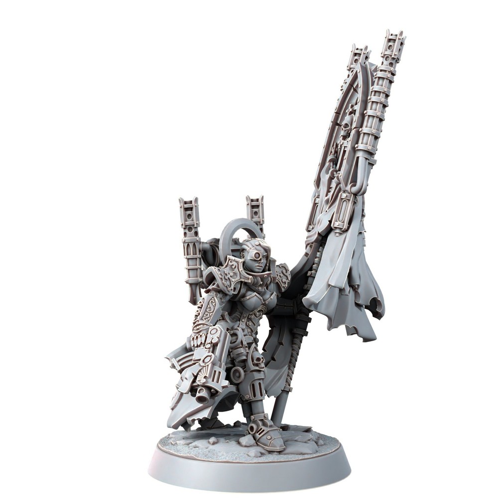 EMPEROR SISTER WITH STANDARD