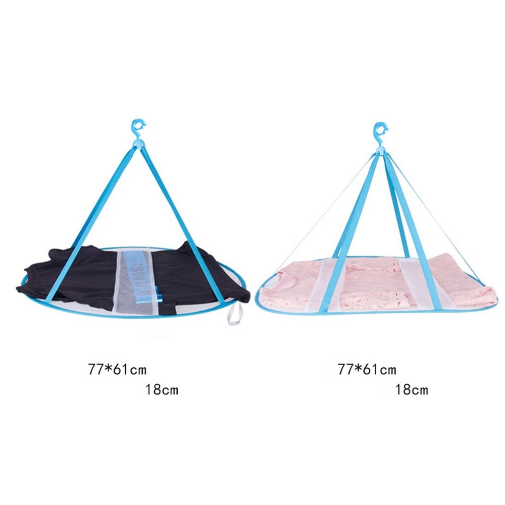 Foldable Drying Rack Clothing Net for Sweaters Hanging Folding Clothes