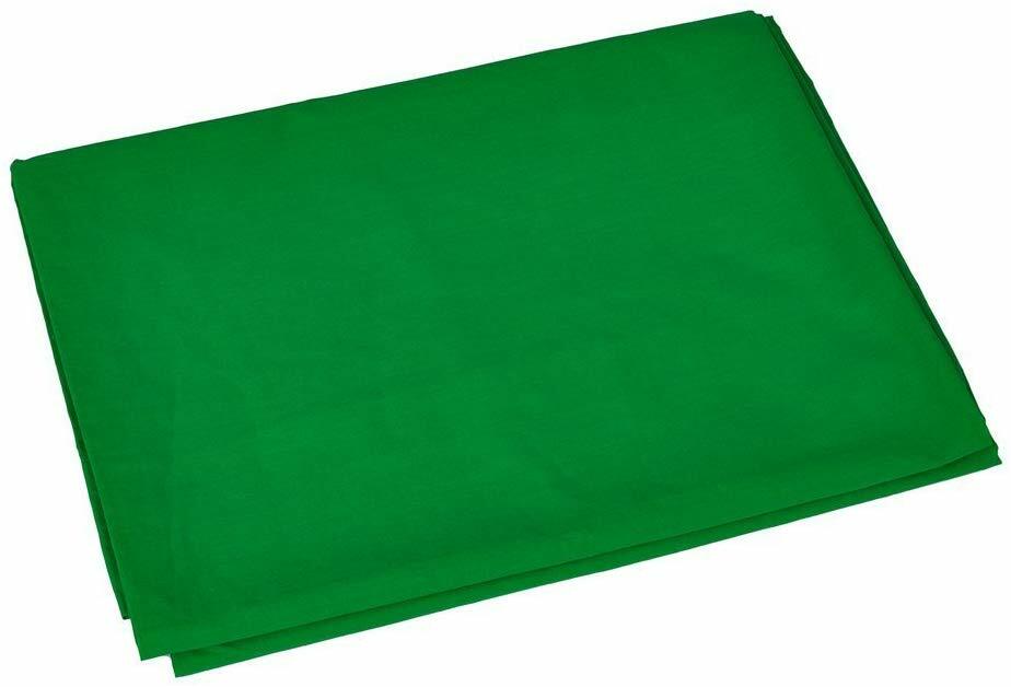 Fodoto 3-Point Continuous Softbox Lighting Kit w/Green Backdrop Kit & Stand