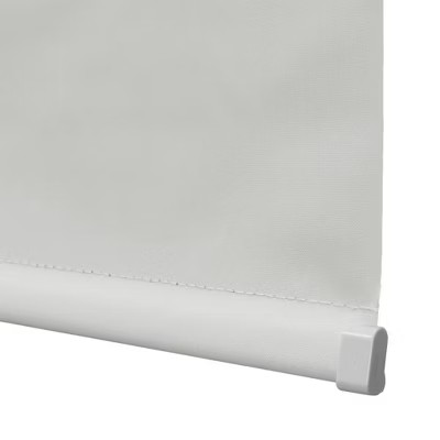 1pc 34"x72" Blackout Roller Window Shade with Slow Release System Gray -
