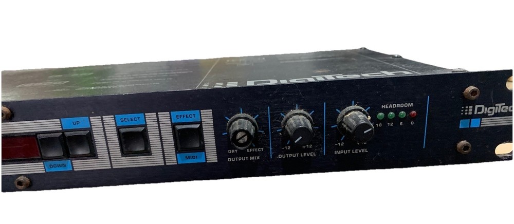 DigiTech DSP 128 Digital Multi-Effects Processor Rack Mount Reverb Delay MIDI