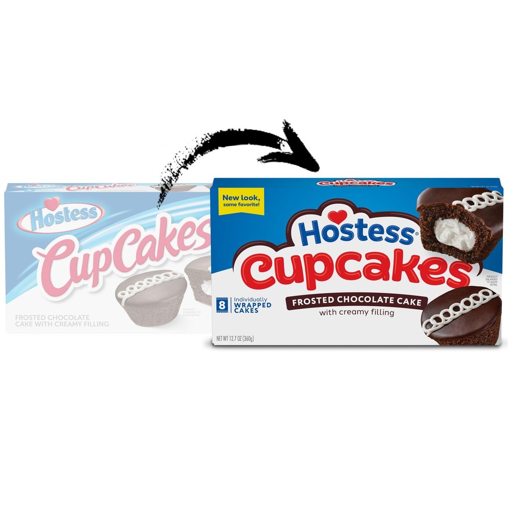 Chocolate Cupcake Multi-Pack, 8 Count - 1.59 Oz Cakes, Perfect Snack