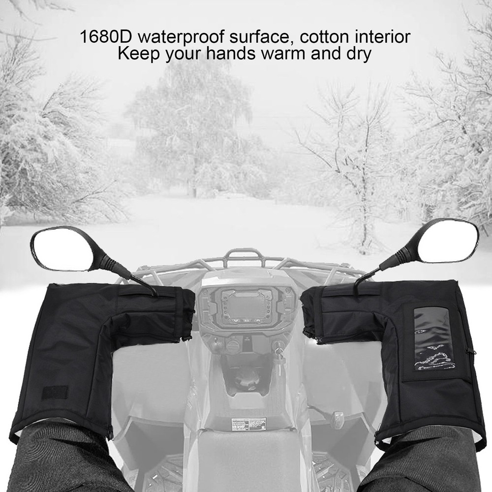 ATV Handlebar Windproof Waterproof Wide Opening Comfortable Cotton RDGM