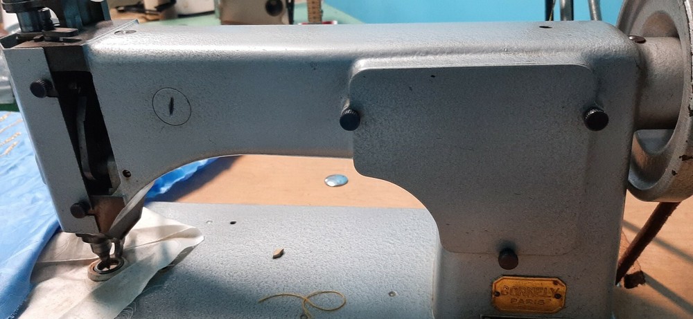 Cornely-A5 Embroidery Machine with working motor and Table.