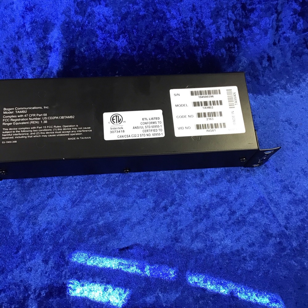 Bogen TAM B V2 Paging Access Module