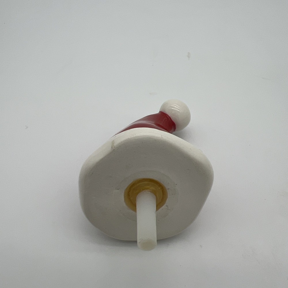 Nora Fleming RETIRED Santa Hat Mini with NF Initials