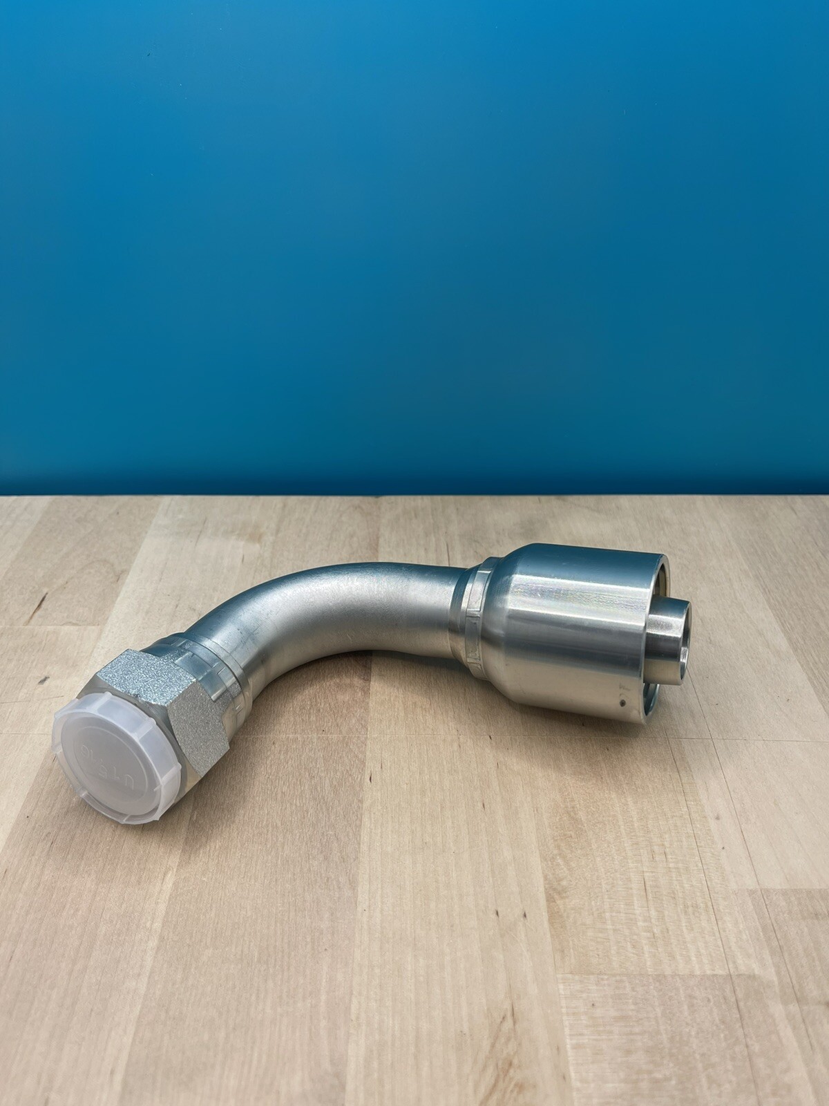 10 Parker Style 13943-16-16 Hydraulic Hose Crimp Fittings 1” Hose X 1” FJIC 90