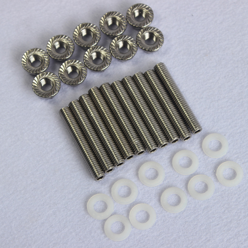 Intake Manifold Extended Stud Studs Bolt Kit B D H F b18 SI For Honda Acura