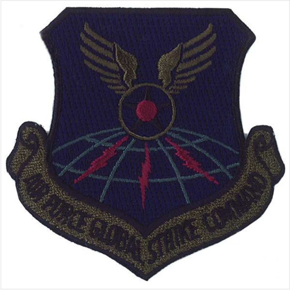 GENUINE U.S. AIR FORCE PATCH: GLOBAL STRIKE COMMAND - SUBDUED