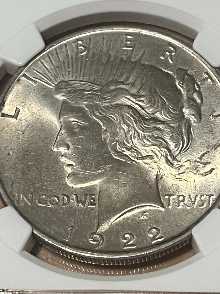1922 Peace Dollar MS63 NGC SILVER