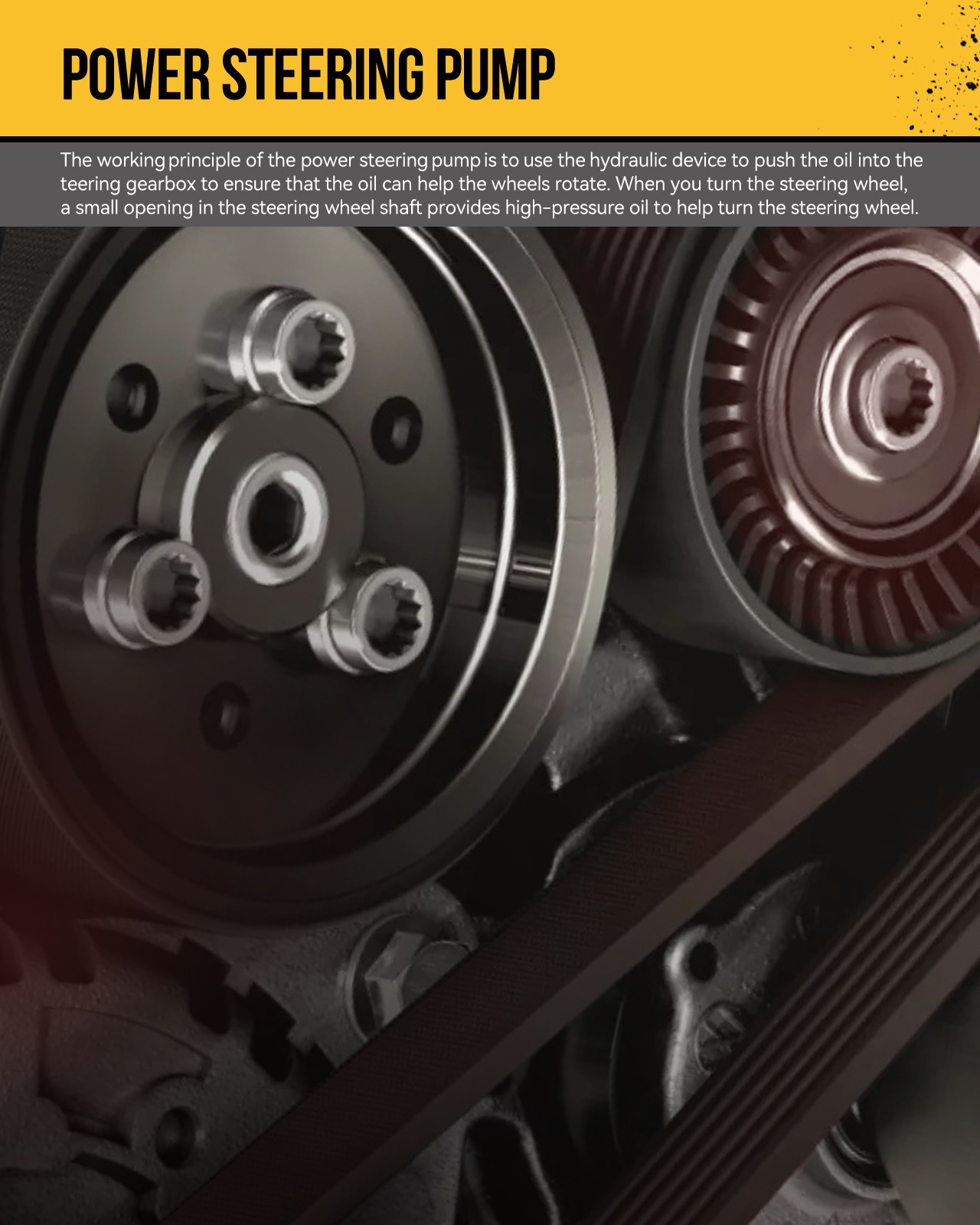 Power Steering Pump For 1997-2003 BMW 540i For 1995-2001 BMW 740iL 32411141569