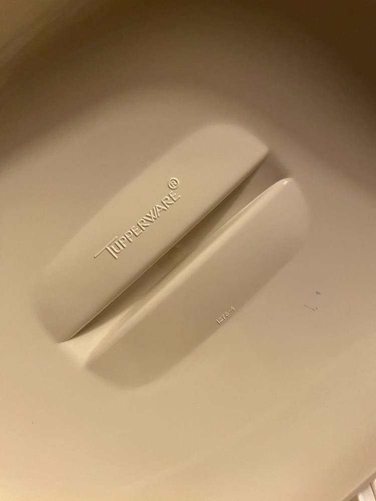 Tupperware 1273-6 Microwave Steamer 3-Piece