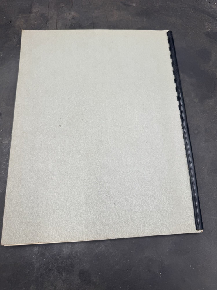 Transmitter Control Panel Test Set Manual