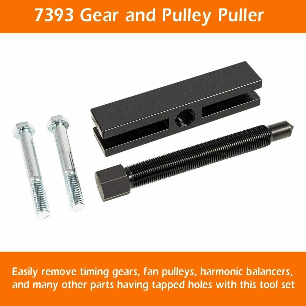 522 Large Gear Puller & 7393 Gear and Pulley Puller & 8056 Shaft Protector Set