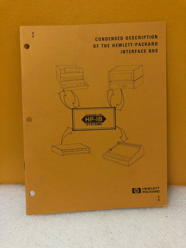 HP 59401-90030 Interface Bus Description Manual
