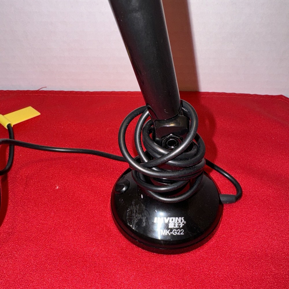 INVONS MICROPHONE WIRED USB FOR DESKTOPS AND LAPTOPS