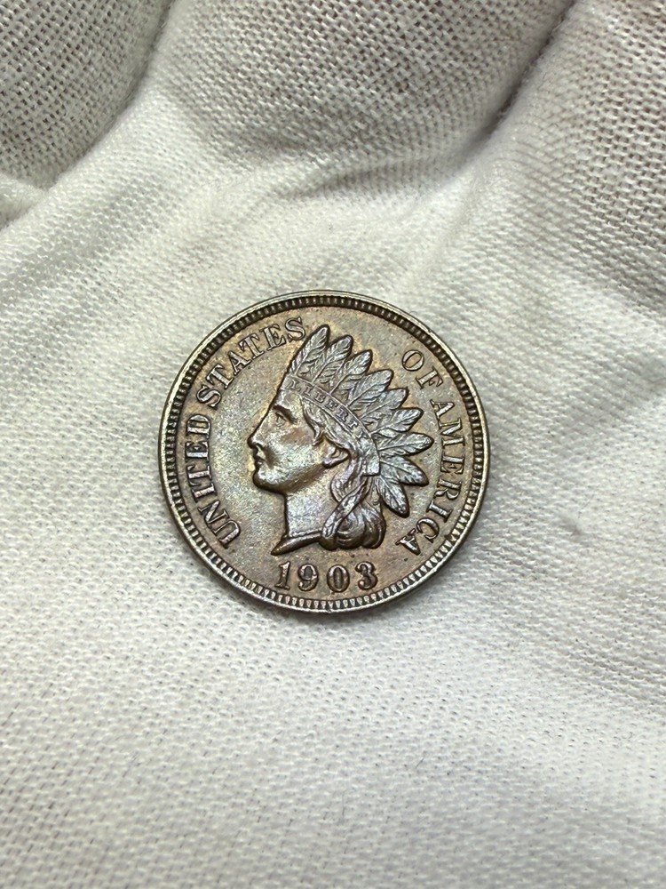 1903 Indian Head Cent Uncirculated UNC Coin B161