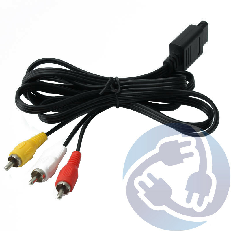 Nintendo GameCube Connection Hookup Kit AV Cable Power Supply Cable NGC Bundle