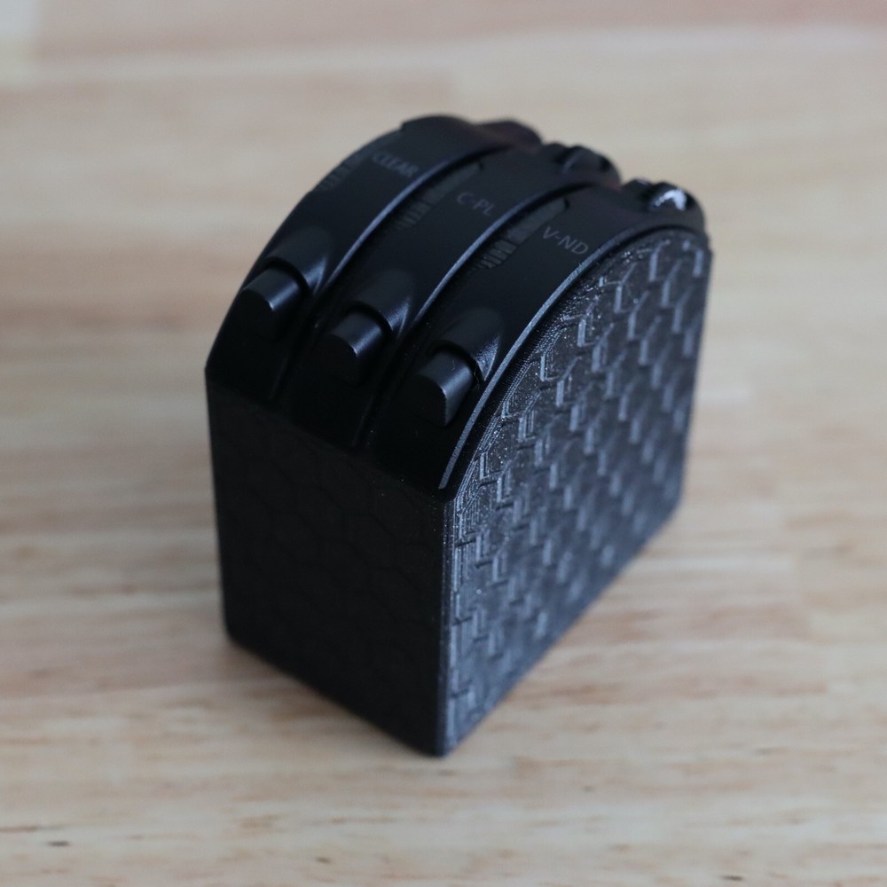 Custom 3-Filter Case Only for Canon Drop-In Filter Mount Adapter EF-EOS R (RF)