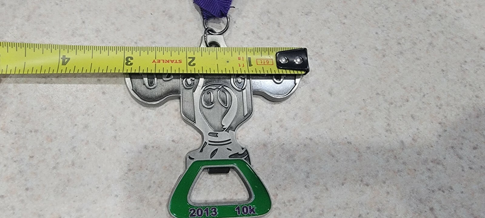 2014 10k Virtual Marathon medal - free shipping