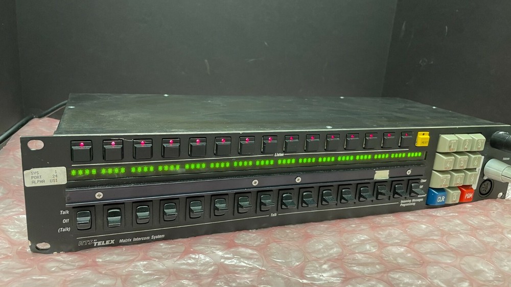 TELEX IKP-950 INTERCOM CONTROL PANEL