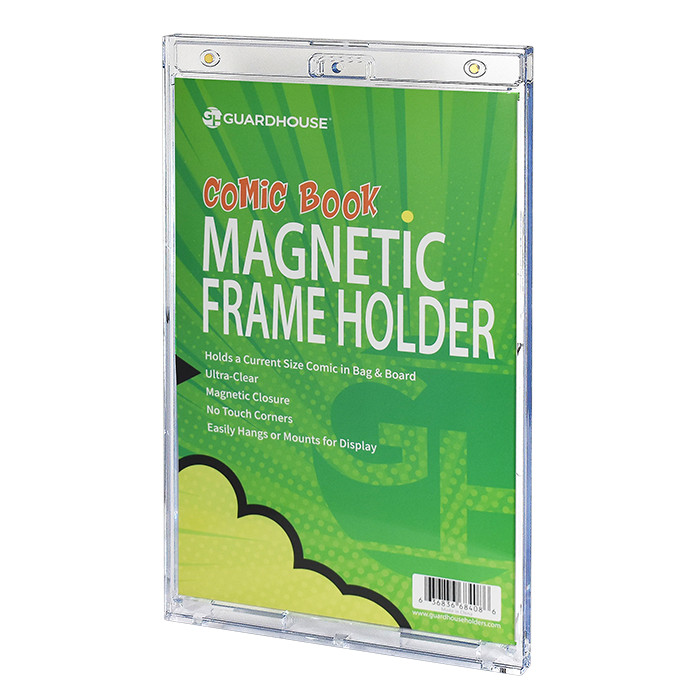 5 Comic Book Magnetic Holder For Current Comic Display Frame Acrylic Guardhouse