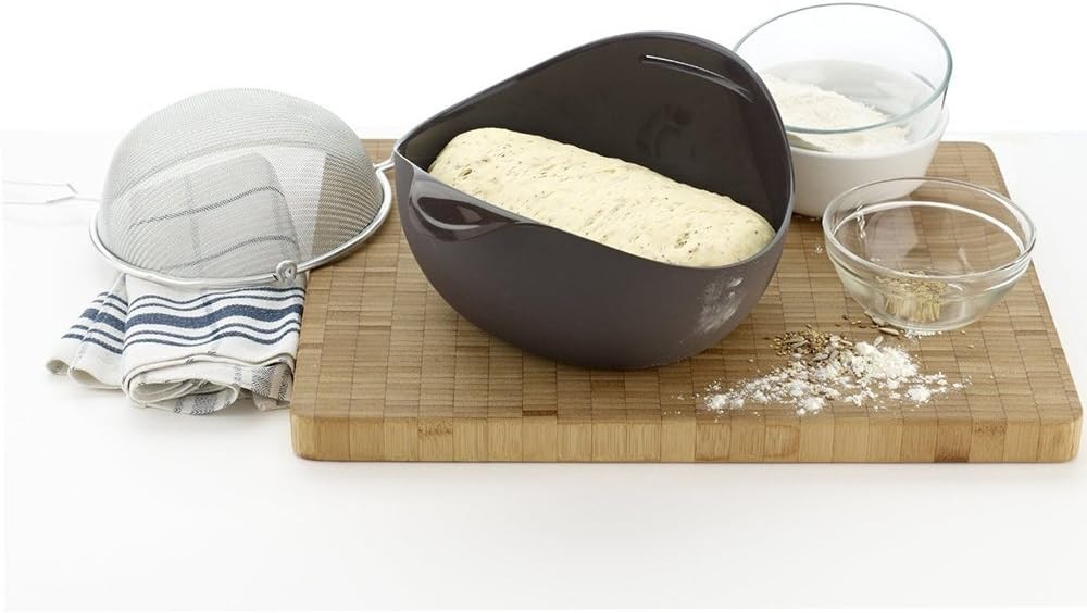 Silicone Bread Maker - Brown, 0.6L Capacity