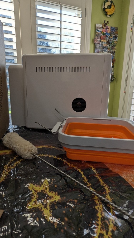 Rotimatic ZMA0111A Automatic Electric Roti Maker White Orange Plastic