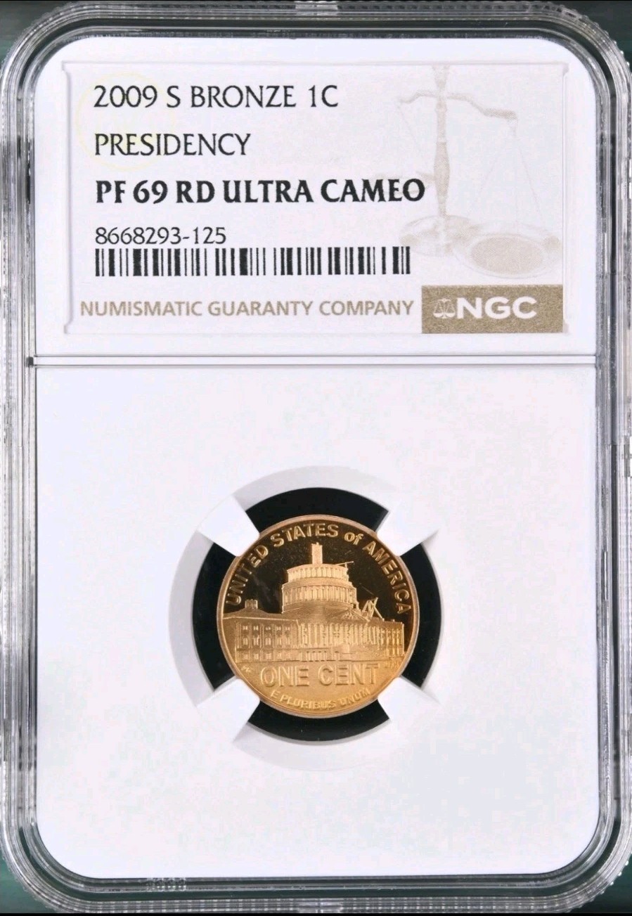 2009 S Bronze Lincoln Proof Cent Set PF69 RD Ultra Cameo