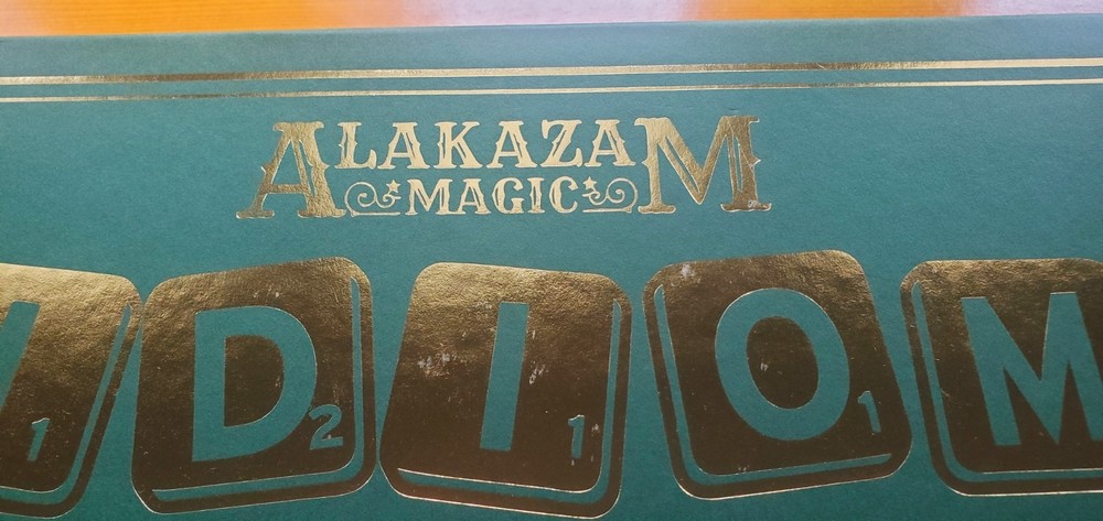 IDIOM Magic Trick Scrabble Mentalism