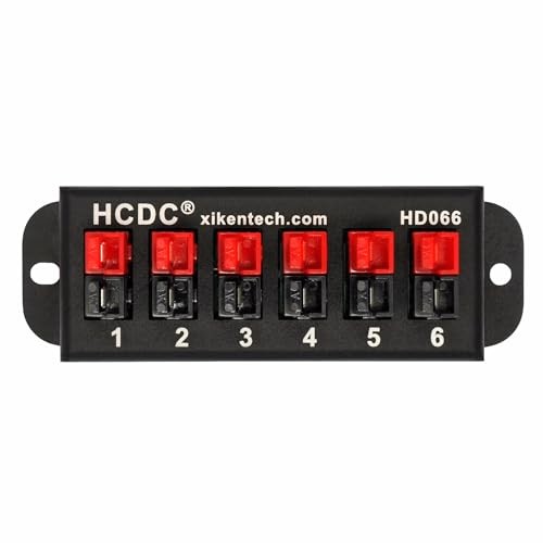 6-Position 45A Power Pole Distribution Block Module, Connector Power Splitter