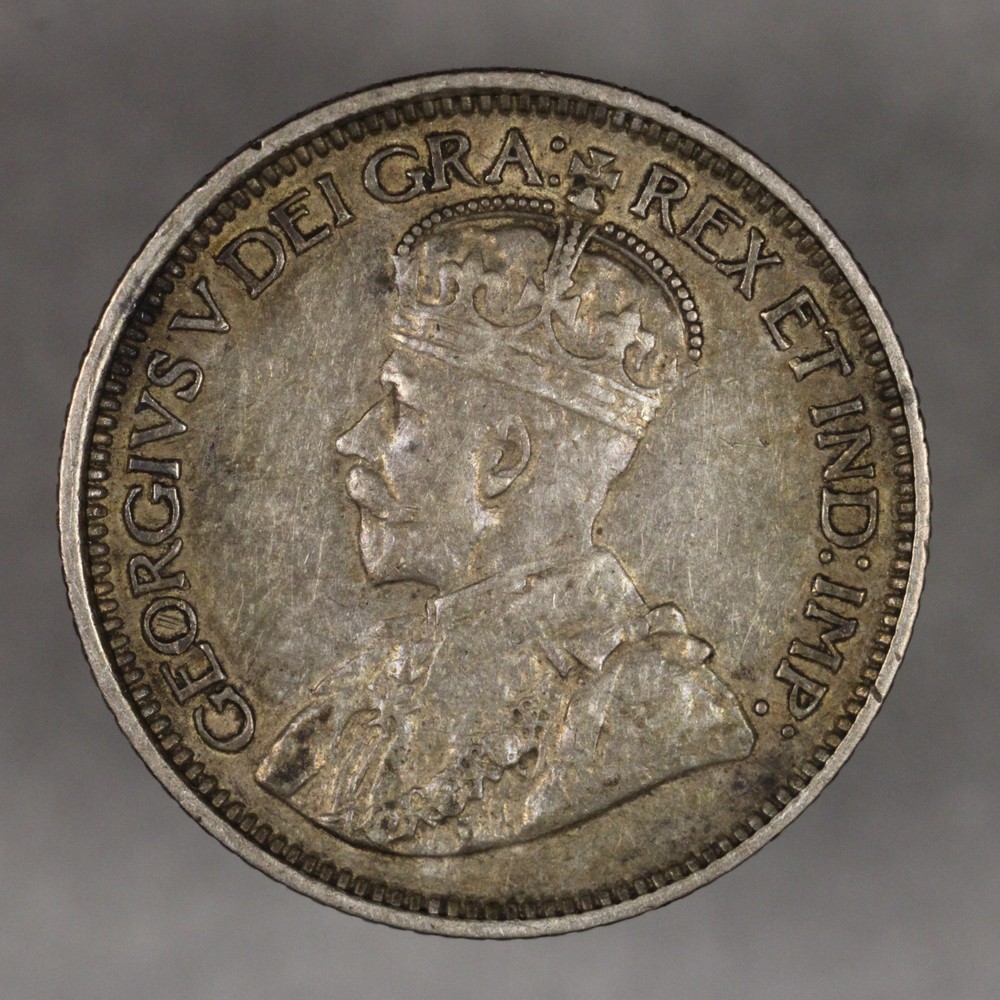 1919 C Newfoundland Silver 10 Cents