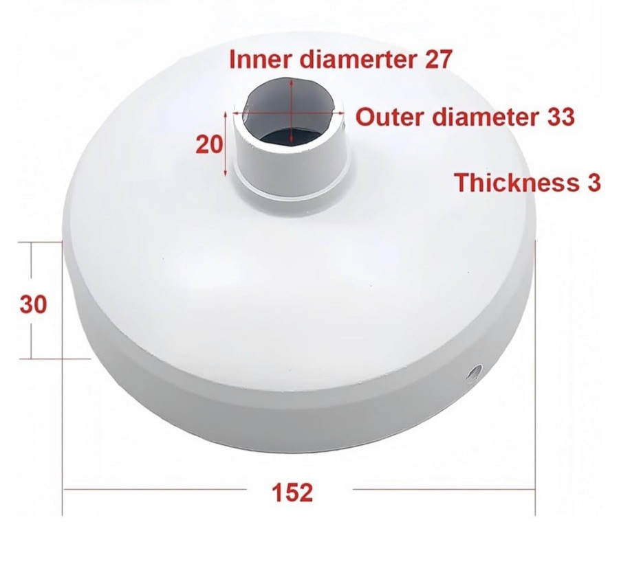32cm Long CCTV Security Camera Mount Bracket, Dome Camera Mount NEW!