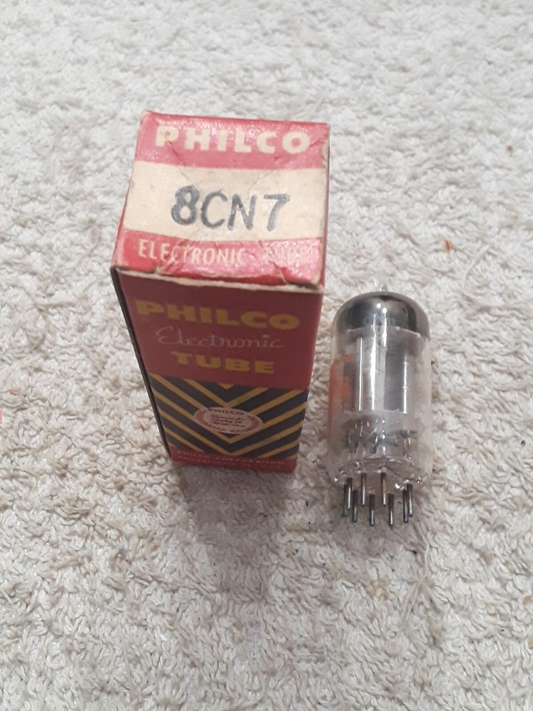 NOS Philco 8CN7 Vacuum tube