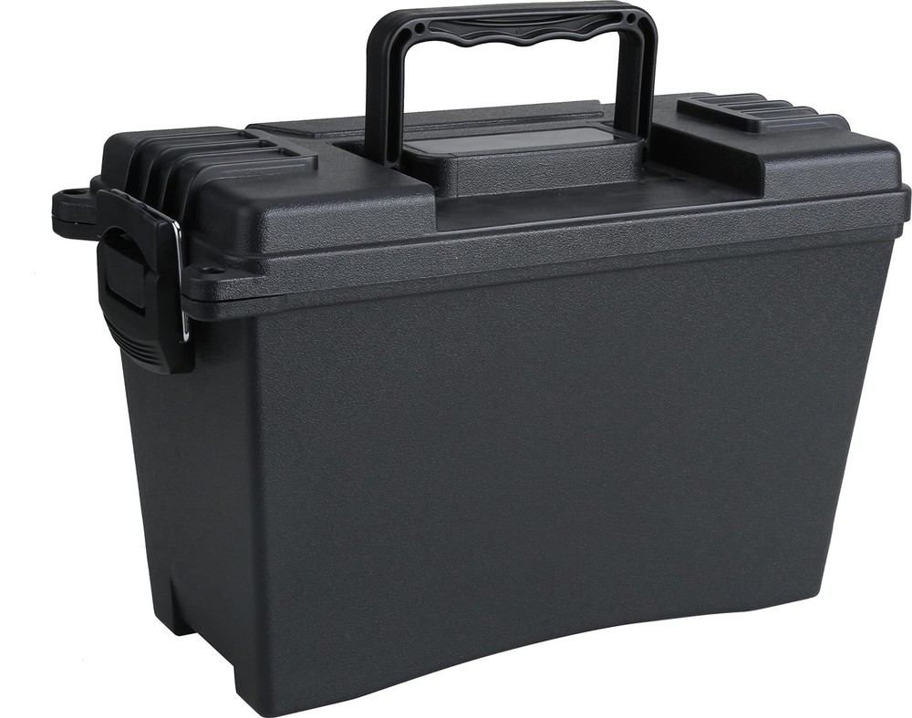 Plastic Field/Ammo Storage Boxes, Black, 84-404