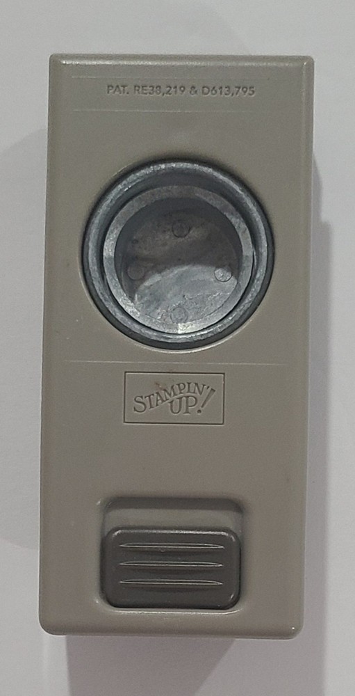 Stampin' Up! Circle Punch 1" Punch Flat Locking