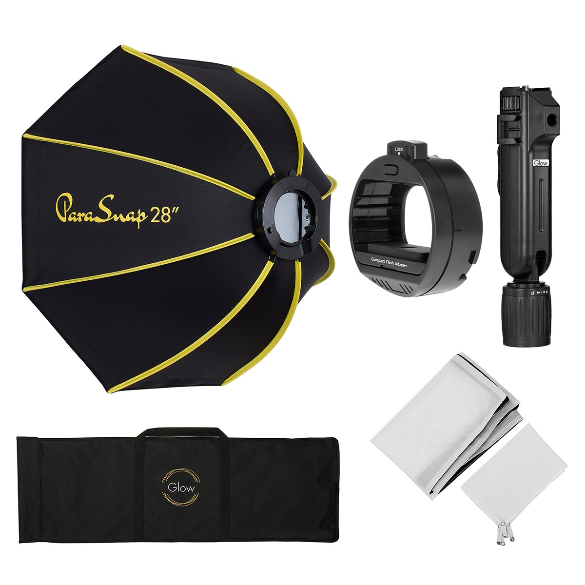 Glow ParaSnap PS-B28K 28" Octagonal Softbox for Speedlight