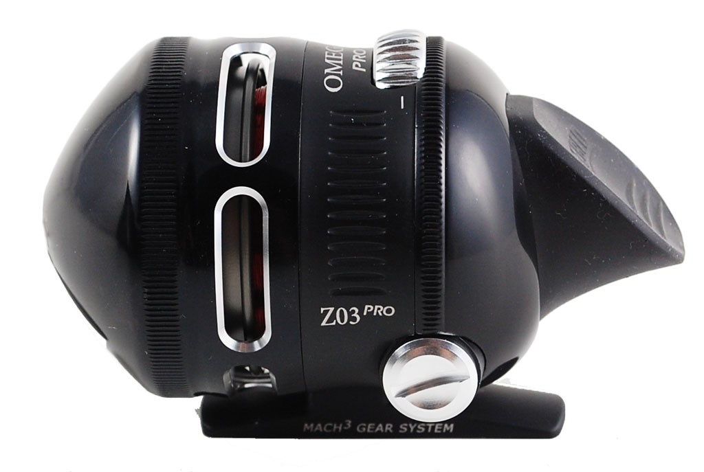 ZEBCO OMEGA PRO 3 Z03PRO 3.4:1 W/10LB LINE 7 BEARING SPINCAST REEL