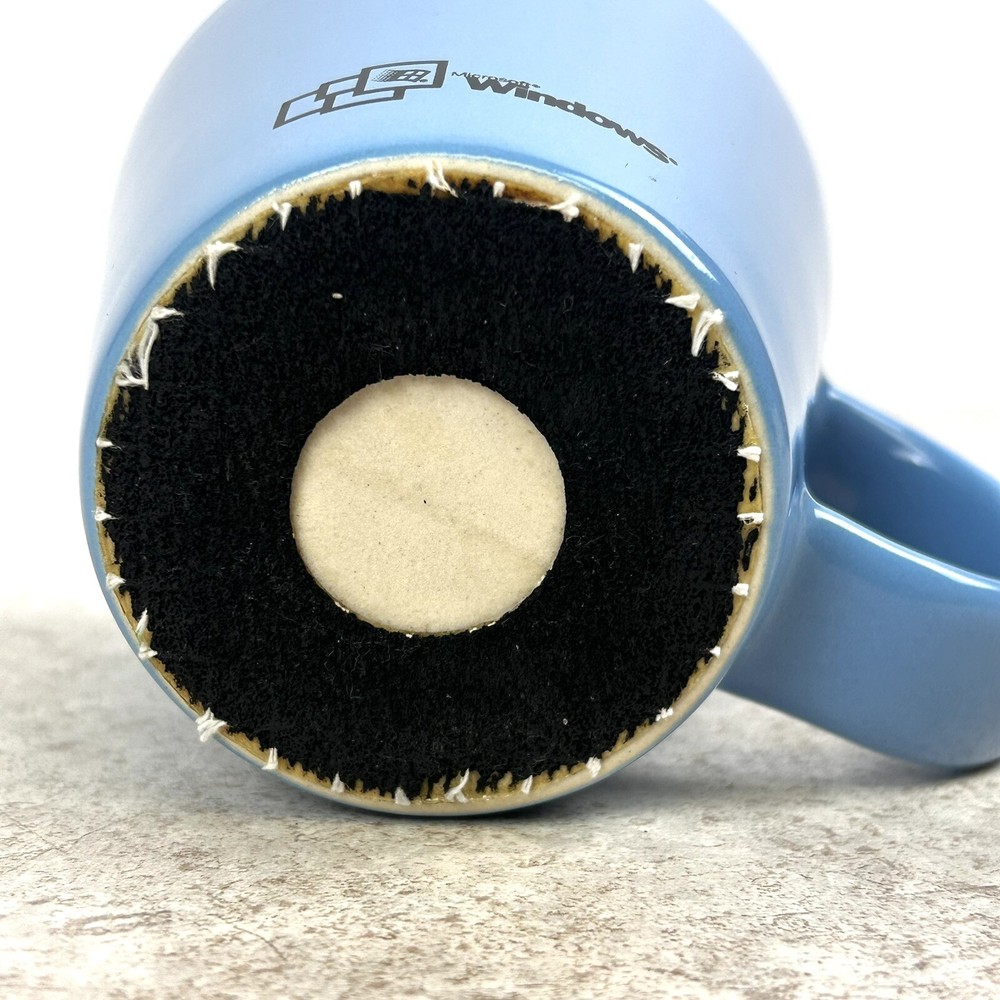 Microsoft Windows Ceramic Blue Coffee Cup Mug Dell Computers