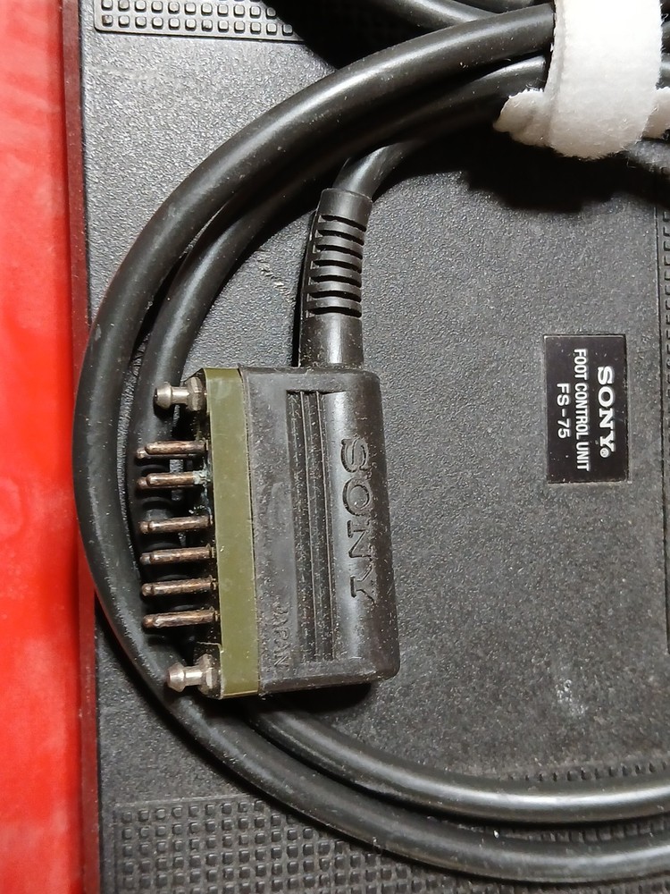 Sony Foot Control Unit FS-75 for Dictation Transcriber Machine A13