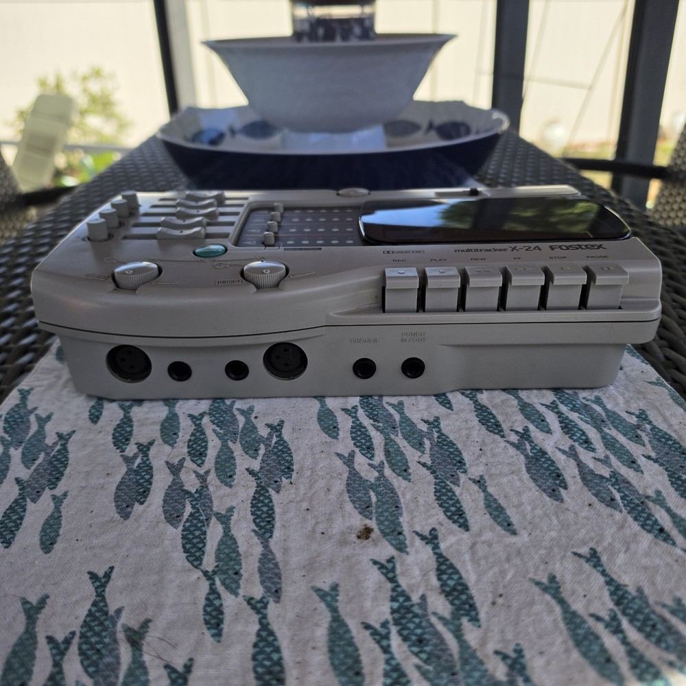 Fostex X-24 Multitracker 4-Track Cassette Recorder - TESTED Working - Clean