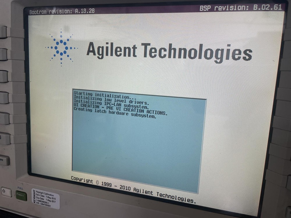 AGILENT 8960 WIRELESS COMMUNICATIONS TEST SET E5515C