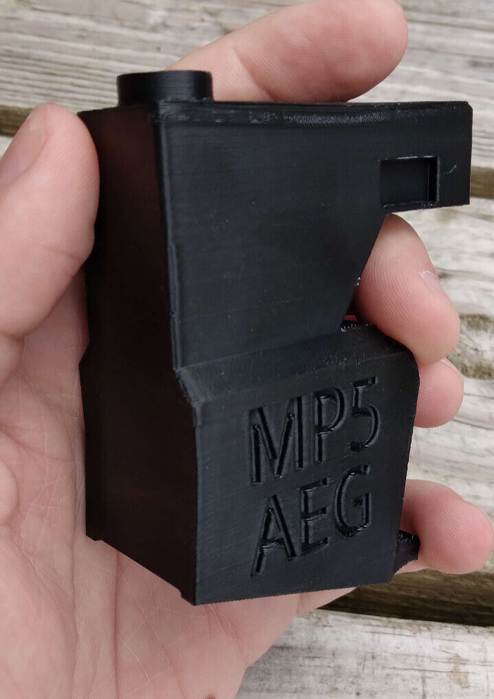 Airsoft MP5 AEG Odin Speedloader Adapter (Black)