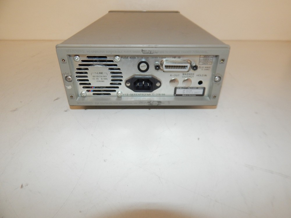 HEWLETT PACKARD 8116A PULSE/FUNCTION GENERATOR 50 MHZ (PSM52)