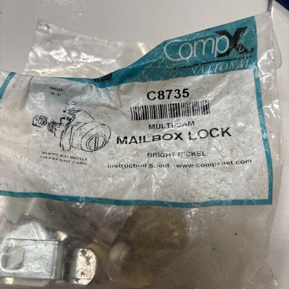 National Mailbox Lock C8735- Outside Mailboxes