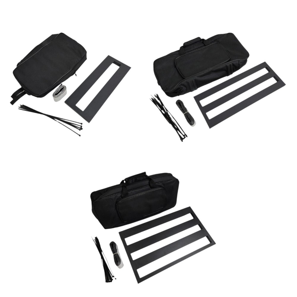 Guitar Pedal Board Effects Rack with Bag