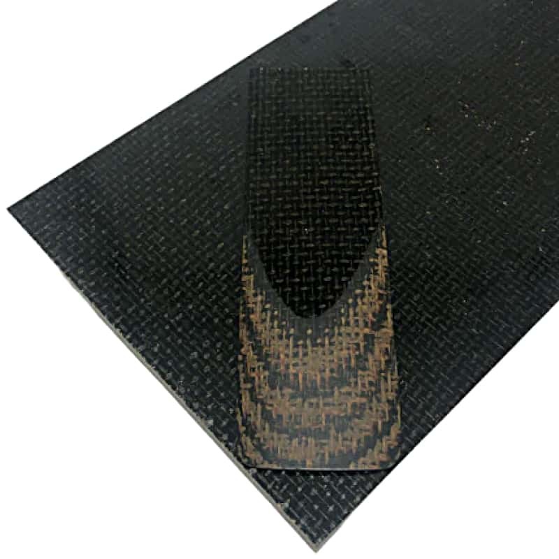 Burlap Micarta- MOSSY OAK- Sheets