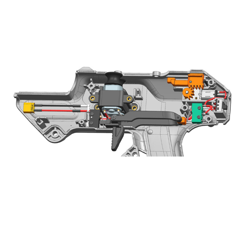 Worker Mod FULL AUTO Pusher Kit for Nightingale Blaster Darts Modify toy